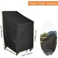 Outdoor Oxford Cloth Chair Cover Courtyard Chair Cover Beach Chair Cover Courtyard Chair Cover