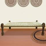 ProudlyIndia Indian Khat Wooden Daybed Charpai Bed Garden Daybed Rope Bed Jute Charpai Handmade Charpai Outdoor Charpai Modern Daybed Indian Furniture Khaat Buy Online