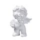 Tantouec Spring Decorations for Home Baby Angel Resin Cherub Statue Garden Miniature Statue Cute Angel Sculpture Memorial Statue Gold White Cherub Sculpture Angel Sculpture Resin Ornament