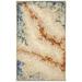 Visions IV Contemporary Indoor/Outdoor Rug 8 X 10 Ivory/Cream Natural