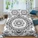 Newly Fashion Bedspreads Mandala Duvet Cover Pillowcase Adult Home Bedclothes Bedding Set Full (80 x90 )