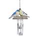 Bird Wind Chimes Outdoors Wind Chimes With 4 Large Aluminum Tube-s & 2 Bells - Wind Chime Hanging Decor For Garden Patio Backyard Or Porch