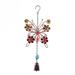 Butterfly Chime Metal Wind Chime Wind Bell Outdoor Decorative Chimes Hanging Chime for Indoor Outdoor Garden Yard Eternal
