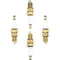 4pcs F7TC Spark Plug Spark Plug for Gasoline Generators Agricultural Machinery Accessories Rudder Polisher Fits GX120 GX160 GX200 GX240 GX270 GX340 GX390 - KoleZy