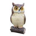 HOKARUA Owl Statue Owl Garden Ornament Resin Owl Sculpture Lovely Owl Shaped Adornment