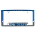 Rico Industries College Memphis Tigers Two-Tone 12 x 6 Chrome All Over Automotive License Plate Frame for Car/Truck/SUV