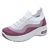 Running Shoes for Women Sneakers Womens Tennis Shoes Spring Style Shoes With Increased Inner Height Casual Breathable Slip On Casual Sports Shoes