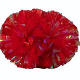 Cheerleading Pom Poms Pom Poms Cheerleading Refueling Props with Handle Plastic Pom Poms for Kids Adults Shiny