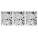 3 Pcs Clear Stamp Unique Design Recyclable Simple Operation Transparent Stamps for DIY Cards Scrapbook Crafts