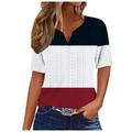 Onegirl Womens Summer Tops Dressy Casual for Older Women Elegant Blouses for Women Dressy Casual Womens T Shirts Casual Loose Fit Womens Workout Tops Loose Fit Polos for Women Golf