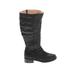 Journee Collection Boots: Black Shoes - Women's Size 7