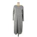 Old Navy Casual Dress - Sweater Dress: Gray Marled Dresses - Women's Size Medium