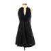 BCBGMAXAZRIA Casual Dress: Black Dresses - Women's Size X-Small