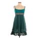 Free People Casual Dress - Party: Teal Dresses - Women's Size 10