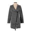 Banana Republic Factory Store Coat: Gray Houndstooth Jackets & Outerwear - Women's Size Small