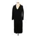 J.Crew Casual Dress - Sweater Dress: Black Dresses - Women's Size X-Small