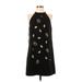 Victoria Beckham for Target Casual Dress - Shift: Black Stars Dresses - Women's Size Small