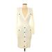 Alexia Admor Casual Dress - Sweater Dress: Ivory Dresses - Women's Size Medium