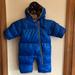 Columbia Jackets & Coats | Columbia Snuggly Bunny Royal Blue Quilted Fleece Lined Baby Bunting 0-3 | Color: Blue/Orange | Size: 0-3mb