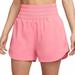 Nike Shorts | Nwt Nike One Women's Dri-Fit Ultra High-Waisted 3" Brief-Lined Shorts Sea Cora M | Color: Pink/Red | Size: M