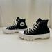 Converse Shoes | Converse Chuck Taylor Sneakers Womens Size 8.5 All Star Lugged Black High Top | Color: Black | Size: 8.5