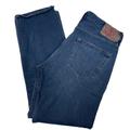 Levi's Jeans | Levi’s 501 Button Fly Original Fit Straight Leg Cotton Jeans Distressed 36x32 | Color: Blue | Size: 36x32