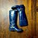 Michael Kors Shoes | Gorgeous Michael Kors Navy Rain Boots Size 7 | Color: Blue | Size: 7