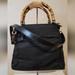 Gucci Bags | Gucci Tom Ford Era Bamboo Handle Nylon Bag With Strap | Color: Black | Size: Os