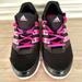 Adidas Shoes | Adidas Run Strong Athletic Shoes. | Color: Black/Pink | Size: 8