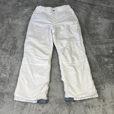 Columbia Bottoms | Columba Ski Pants Girls Large White Starchaser Peak Insulated Snow Snowboarding | Color: White | Size: Lg