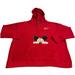 Disney Sweaters | Disney Hoodie Women 3x Red Mickey Mouse Embroidered Pullover Sweatshirt Sweater | Color: Red | Size: 3x