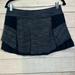 Athleta Shorts | Athleta Bustle Skort Tennis Skirt Black Medium Built In Shorts Stretch | Color: Black | Size: M