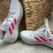 Adidas Shoes | Cute And Comfy Adidas Shoes! | Color: Gray/Pink | Size: 6.5