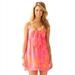 Lilly Pulitzer Dresses | Lilly Pulitzer Pink And Orange Silk Summer Dress | Color: Orange/Pink | Size: S