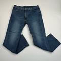 Levi's Jeans | Levis 514 Straight Leg Jeans Mens Size 38x30 Dark Wash Stretch Demin | Color: Blue | Size: 38