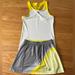 Adidas Matching Sets | Adidas Girls Tennis Set (Tank Top And Skort) | Color: White/Yellow | Size: Xlg