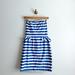 Lilly Pulitzer Dresses | Lilly Pulitzer Maybell Striped Mini Peplum Strapless Dress | Color: Blue/White | Size: 4