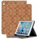 SKosti Designer Luxury Compatible with iPad Air 4th/5th Generation Case(2022/2020)10.9 Inch Case Aesthetic Retro Leather,with Pencil Holder and Soft TPU Back Case,Auto Sleep/Wake,for Women Girls-Brown