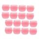 MAGICLULU 96 Pcs Mushroom Cream Bottle Mini Lotion Bottles Small Plastic Empty Sub Bottles Outdoor Makeup Bottles Makeup Container Plastic Jars with Lids Creami Make up Pp Pink Travel Scrub