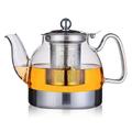 Stove top Kettle 800/1100ml Glass Teapot Gas Stove Induction Cooker Water Kettle Chinese Teapot with Filter Flower Tea Stovetop Teapot Tea Kettle