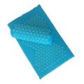 DUnLap Massage Cushion Massager Cushion Massage Mat Acupressure Relieve Pain Spike Mat Acupuncture Massage Yoga Mat with Pillow Massage Cushion For Back (Size : Sky Blue)