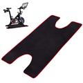 Exercise Bike Sweat Towel Mat, Super Absorbent Spin Bike Sweat Guard, Anti Slip & Machine Washable Mat Compatible with Peloton Bike, Peloton Accessories