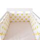 Aocase Baby Bed Border Baby Nest Edge Protection Bed Snake Cotton Baby Bed Protection Border for Children'S Beds cot Liner Baby Crib Bumpers cot Protector Bumper All Round,NO08,300x30cm