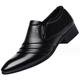 Men's Loafers Leather Moccasins Pointed-Toe Oxfords Black Shoes for Men Dress Loafers Casual Brogues Wedding Shoes 11uk