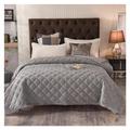 VAUNDY Thick velvet winter Bedspread on the bed plaid blanket bed cover Mattress topper quilt bed linen Bedspreads Compatible with double bed sheet,Duvet Cover Set