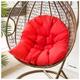 QiuShuiDr Waterproof Egg Hanging Chair Cushion, Hammock Rattan Swing Seat Pad, For Garden Hanging Chair Patio Hanging Cushion Rattan Chair Pads For Outdoor/Indoor (Color : I)