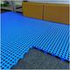 MekUk Plastic Pallets Plastic Pallets Lightweight Interlocking Moisture-proof Floor Pallets For Garage Supermarket Warehouse, 1 Pack for Kennel, Garden, Basement, Patio (Size : Blue-100x60x3cm)