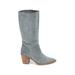 Sam Edelman Boots: Gray Shoes - Women's Size 8