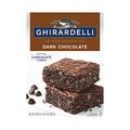 Ghirardelli Dark Chocolate Brownie Mix, 20-Ounce Boxes (Pack of 4) by Ghirardelli