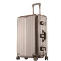 MOBAAK Suitcase Luggage Waterproof Luggage Suitcase Large Capacity Trolley Case Aluminum Universal Wheel Suitcase with Wheels (Color : A, Size : 26in)